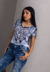 WT384 Women's T-Shirt – Modern design with digital print