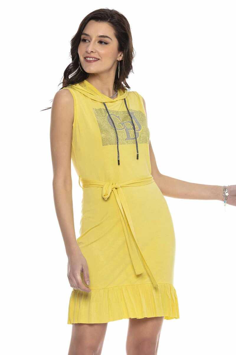 WY136 Women's Dress with Hood