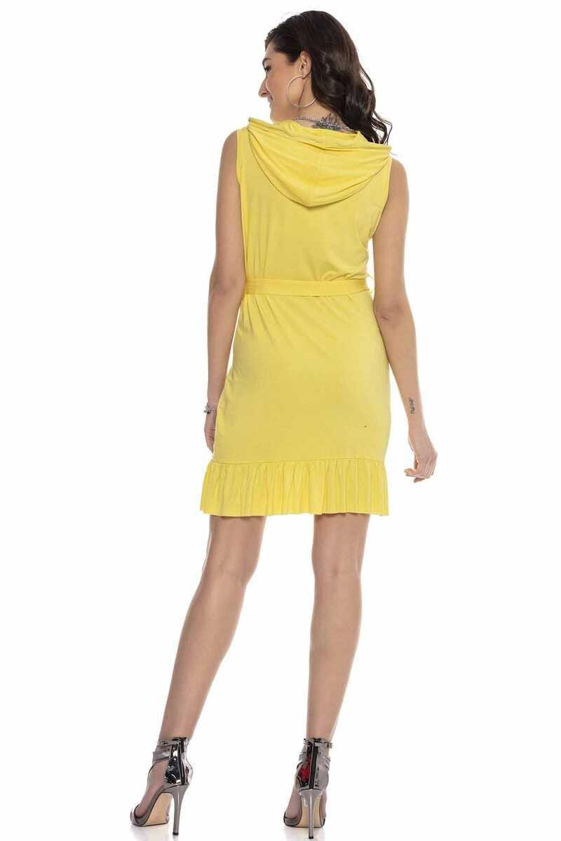 WY136 Women's Dress with Hood