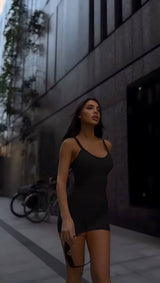 WY180 Sport Jumpsuit, short and tight-fitting