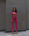 WY183 2-piece sports set, yoga tracksuit