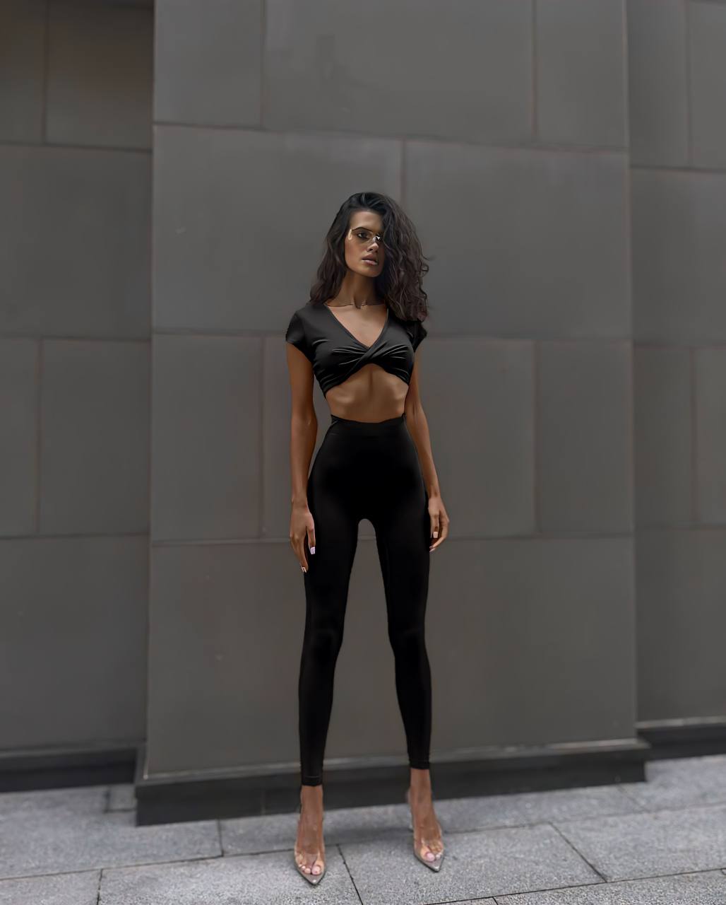 WY183 2-piece sports set, yoga tracksuit