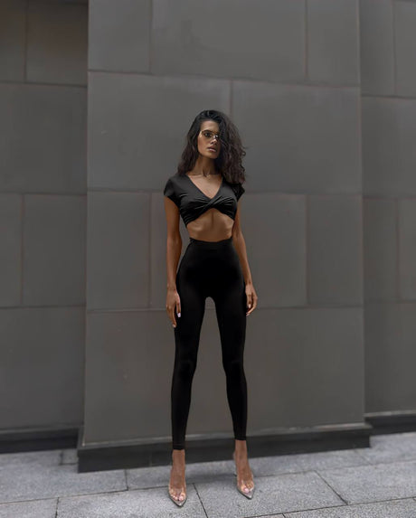 WY183 2-piece sports set, yoga tracksuit