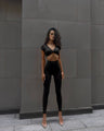 WY183 2-piece sports set, yoga tracksuit