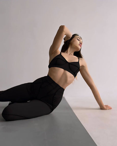 WY184 2-piece sports set, yoga tracksuit