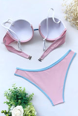 WY190 Bikini set with underwire bikini top